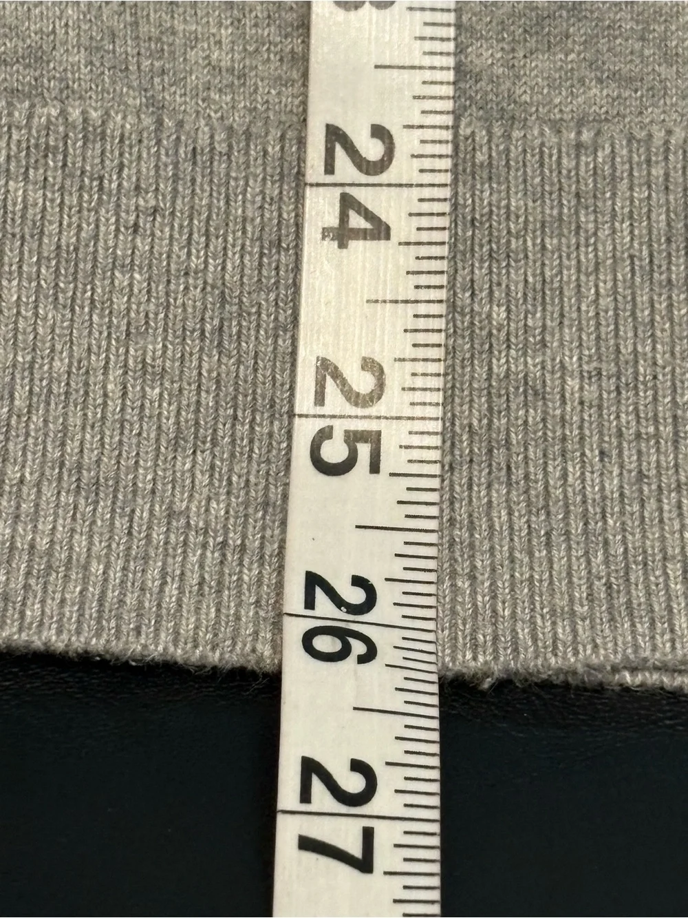 Brooks Brothers Gray Half-Zip Sweater with Black Longhorn Motif size L
